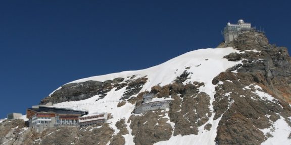 Pravá porce ledovcové turistiky na Jungfrau