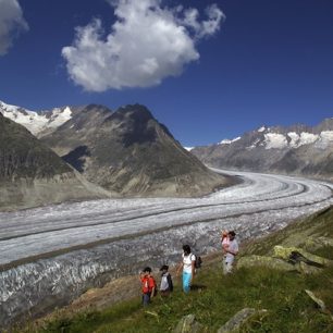 Jak překonat po svých největší alpský ledovec