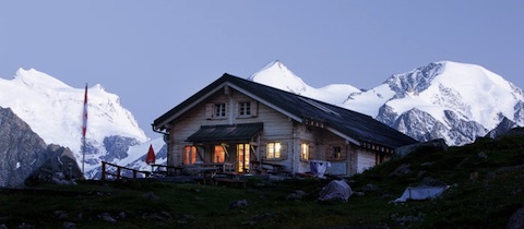 Kempy, hostely a horské chaty ve Švýcarsku
