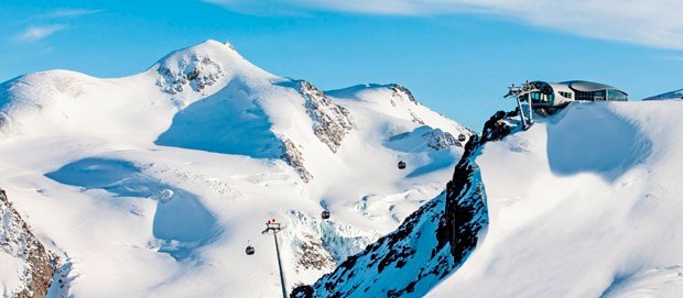 Tyrolským ledovcům nedostatek sněhu nevadí