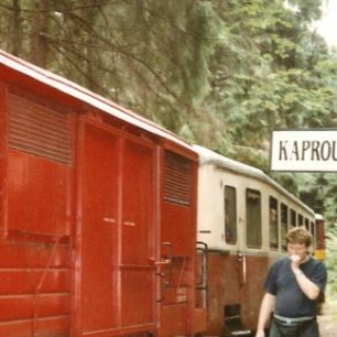 Železniční zastávka Kaproun