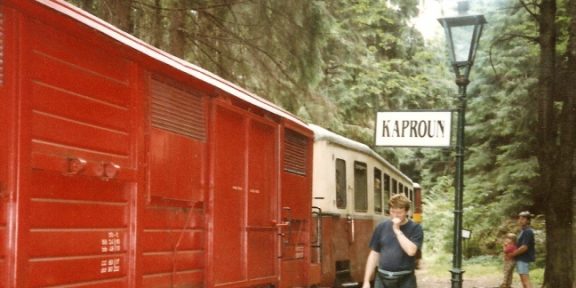 Železniční zastávka Kaproun