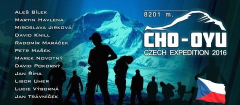 Výprava Honzy Trávníčka míří na Cho Oyu. Na vrchol chtějí pomoct i nevidomému horolezci