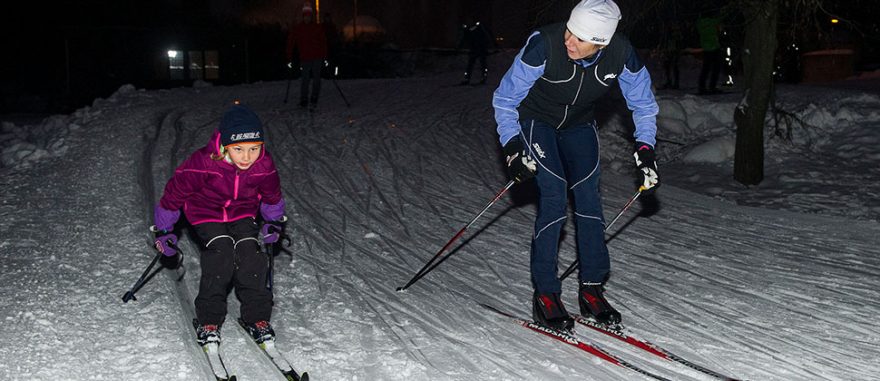 I v Praze se můžete proběhnout na běžkách. Podmínky jsou ideální a o akce není nouze!