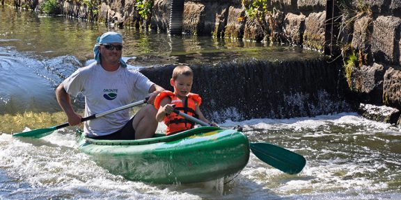 Po Ohři krajem bolševníků: pohodový vodácký výlet z Kynšperka do Lokte