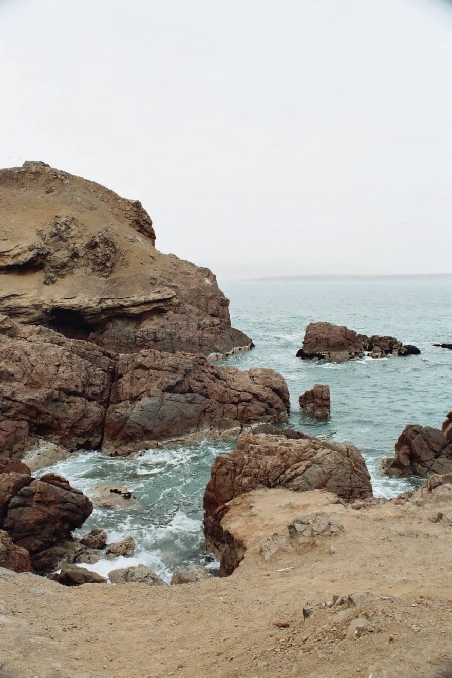 Národní park Reserva Nacional de Paracas nedaleko Pisca