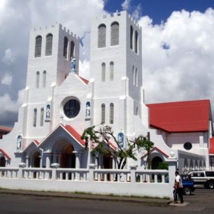 Samoa pravděpodobně drží prvenství v počtu kostelů na jednoho obyvatele.