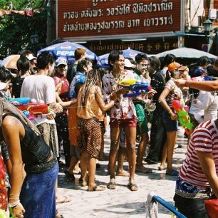 Thajský Nový rok - tzv. vodní festival
