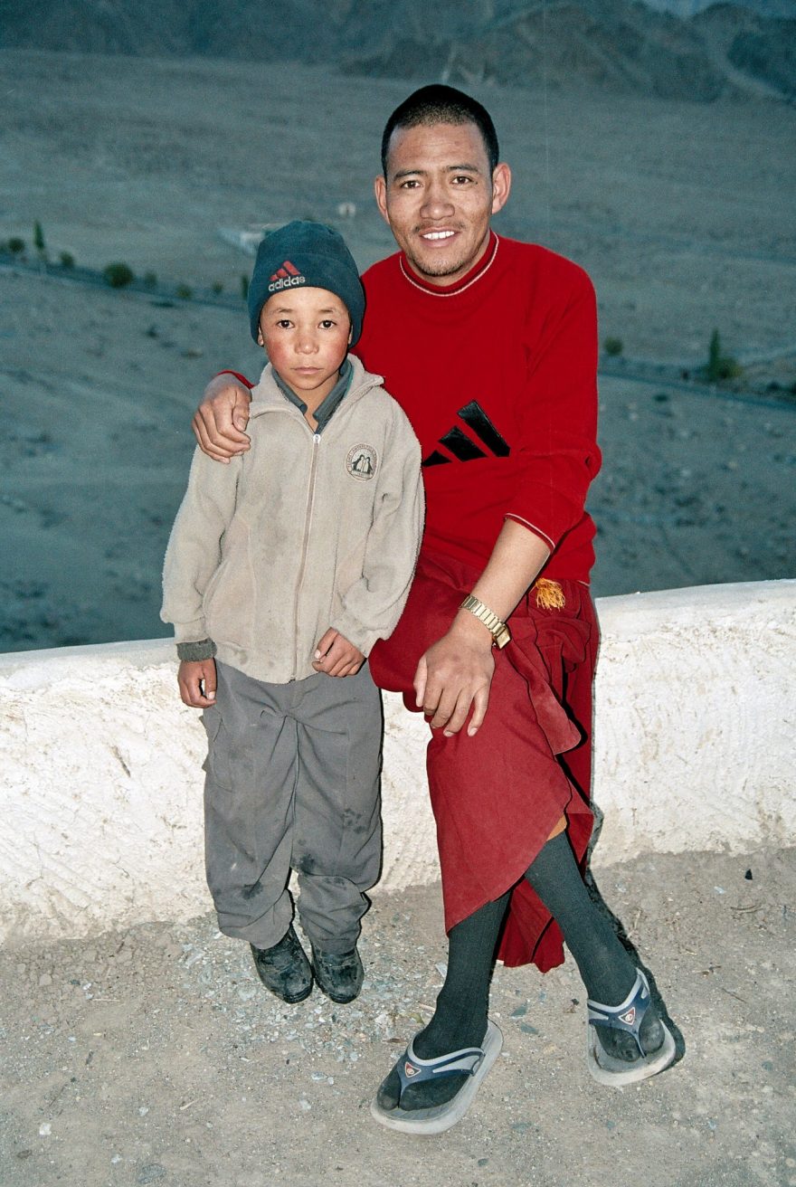 Chamba a jeho nový "syn" Stendzin.