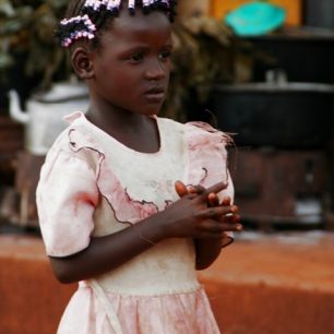 Ugandské děvčátko