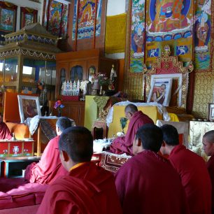 Na modlitbě s mnichy
