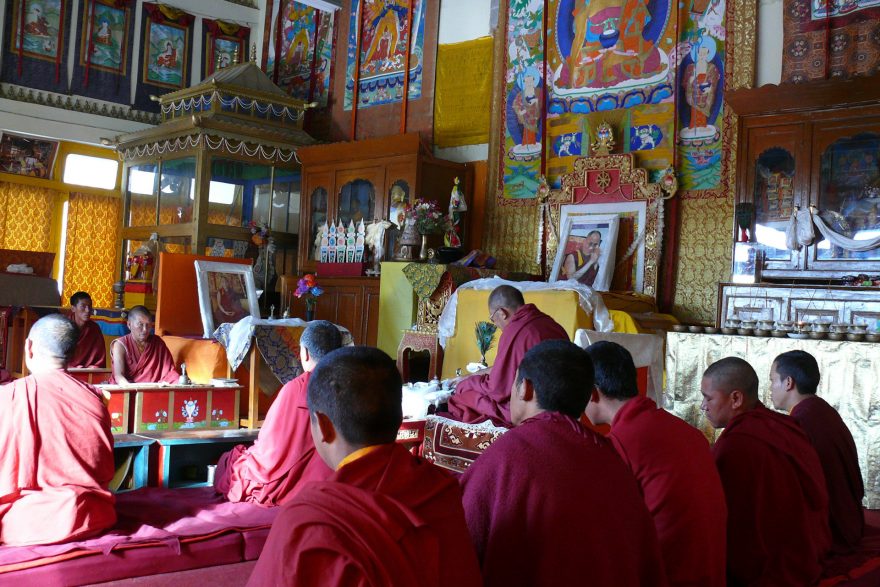 Na modlitbě s mnichy