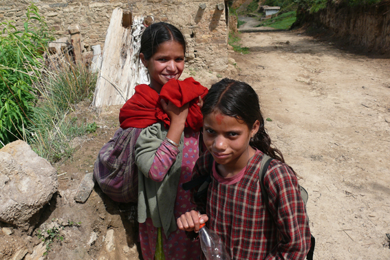 Malé kamarádky z Gothichauru, Nepál