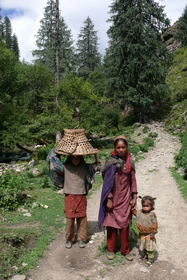 V údolí Churta Khola, Nepál