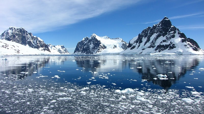 Plavba kanálem Lemaire, Antarktida