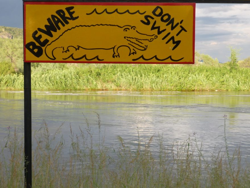 Krokodýlí stezkou, Namíbie