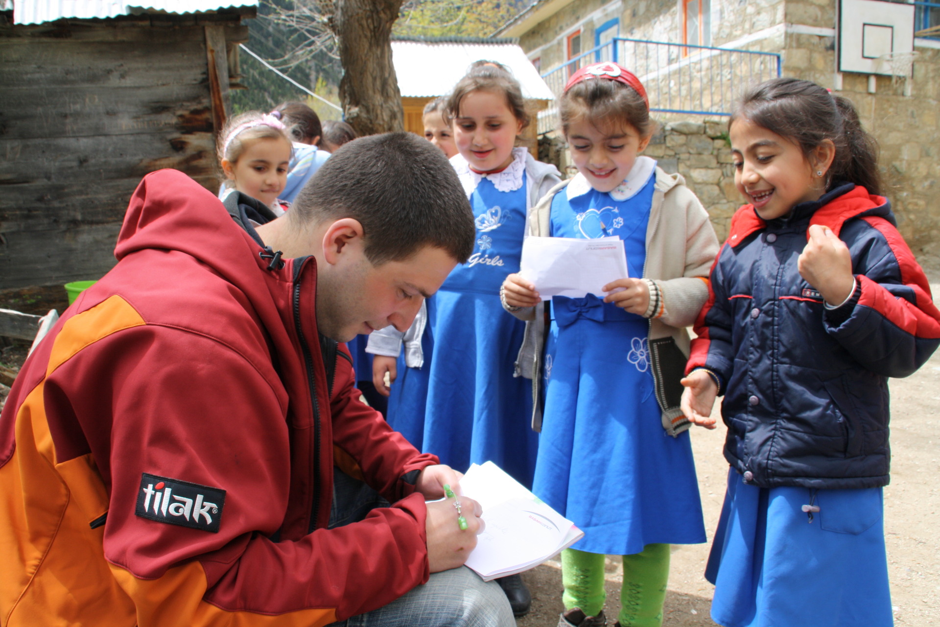 Nečekaná autogramiáda u barhalského kláštera, Turecko
