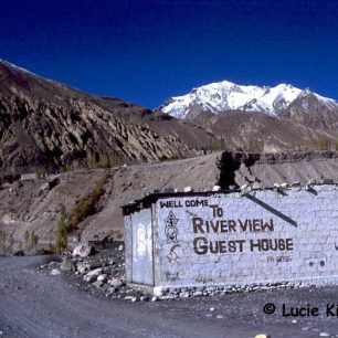 Hotýlky v Sostu - v prvním pákistánském městečku na Karakoram Highway