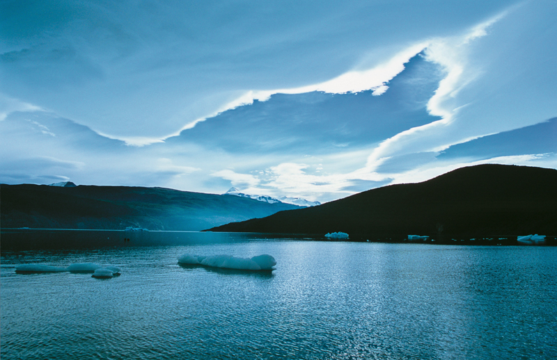 Torres del Paine, ledovec