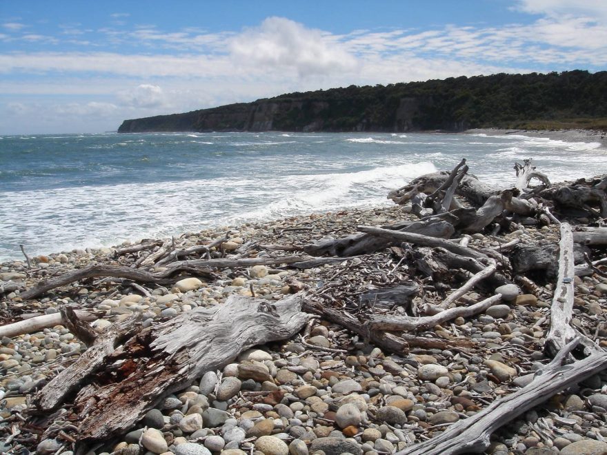 Dřevěné zátiší v Port Craig