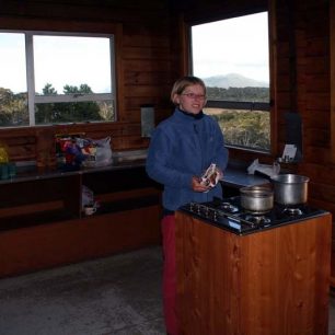 Interiér Salisbury Lodge, Kahurangi NP