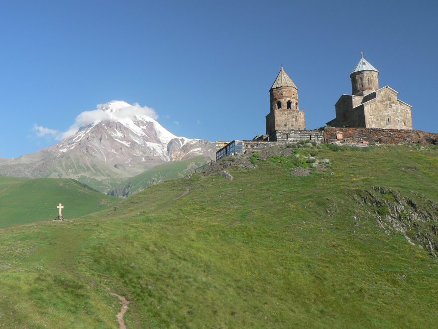 Kazbek a kostelík
