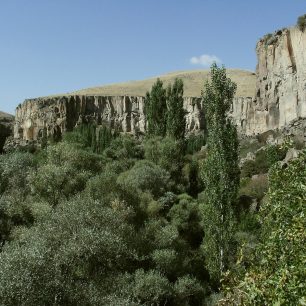 Hloubka kaňonu Ihlara