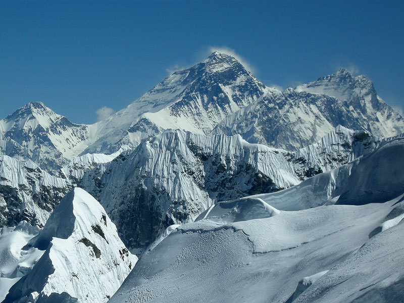 Everest a Lhotse