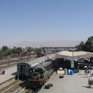 Nádraží v Quettě