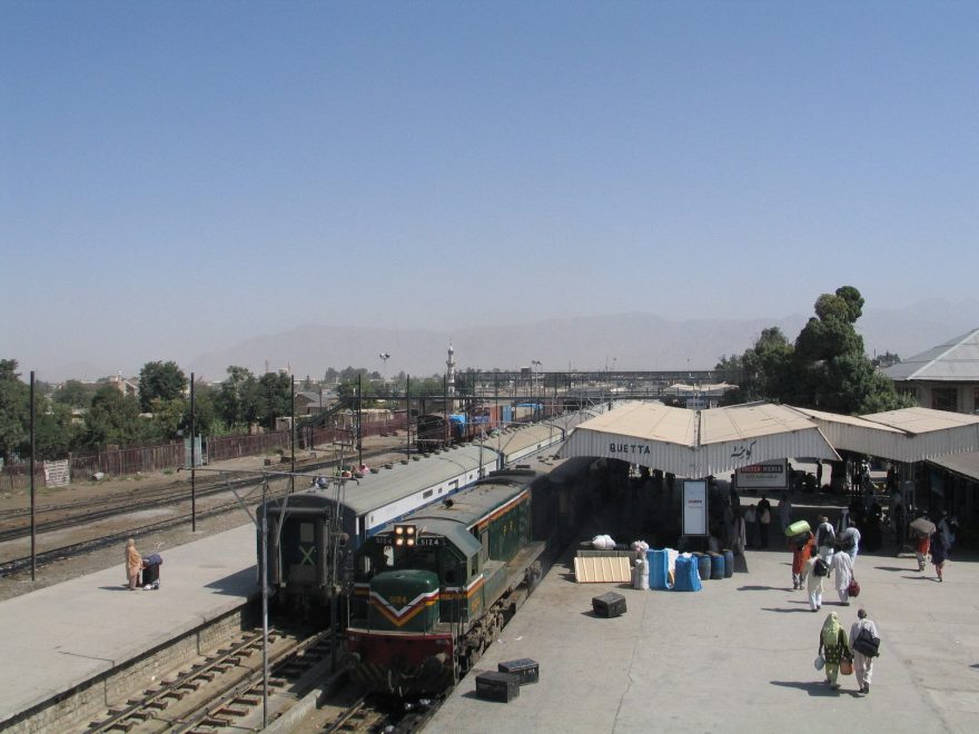 Nádraží v Quettě