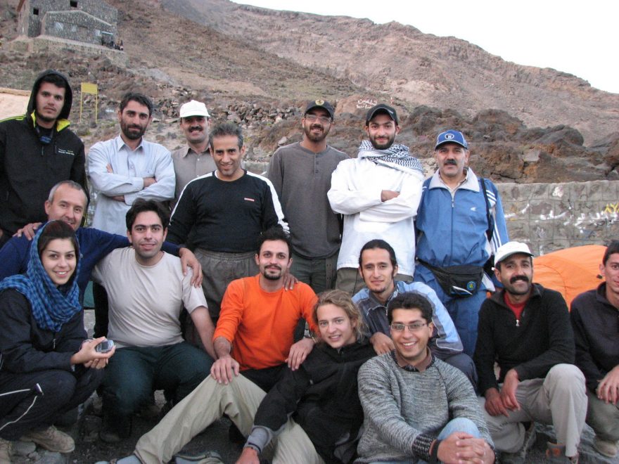 Skupina v základním táboře