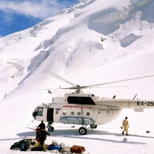 Vrtulník v BC