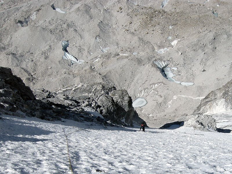 Ledovec hluboko pod námi