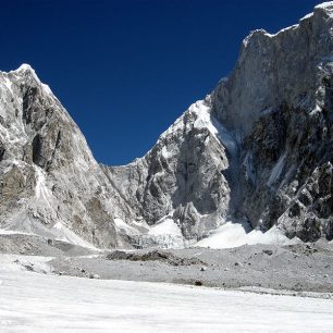 Sedlo mezi Little Lunag a Lunag I