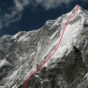 Jobo Rinjang - výstupová linie