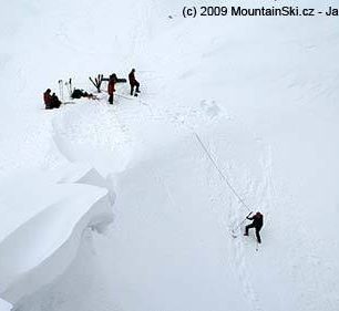 Sjezd do České doliny, Vsoké Tatry, Slovensko