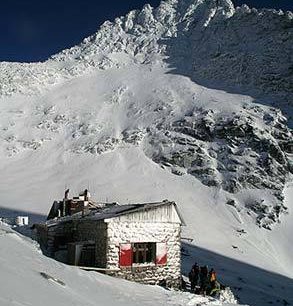 Chata pod Rysmi s Českým štítem, Vysoké Tatry, Slovensko