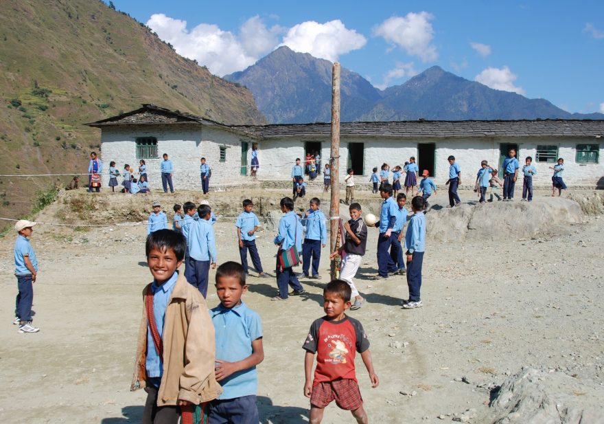 Nepálské děti