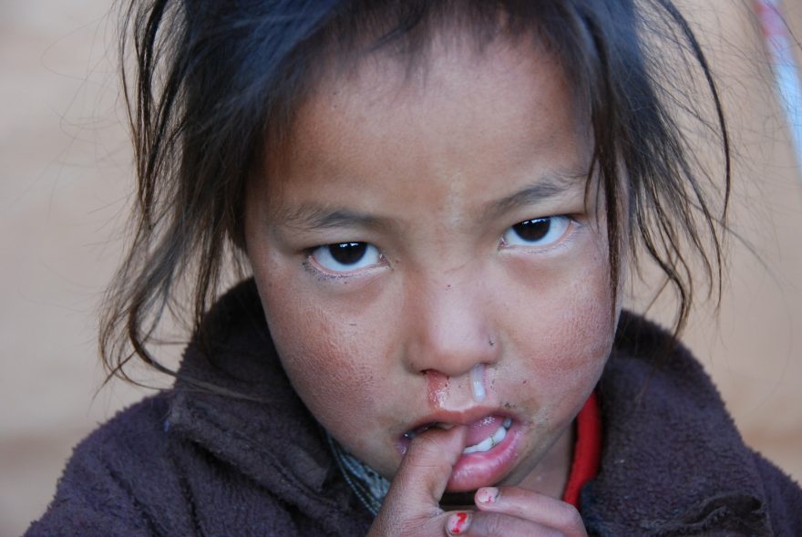 Nepálské děti