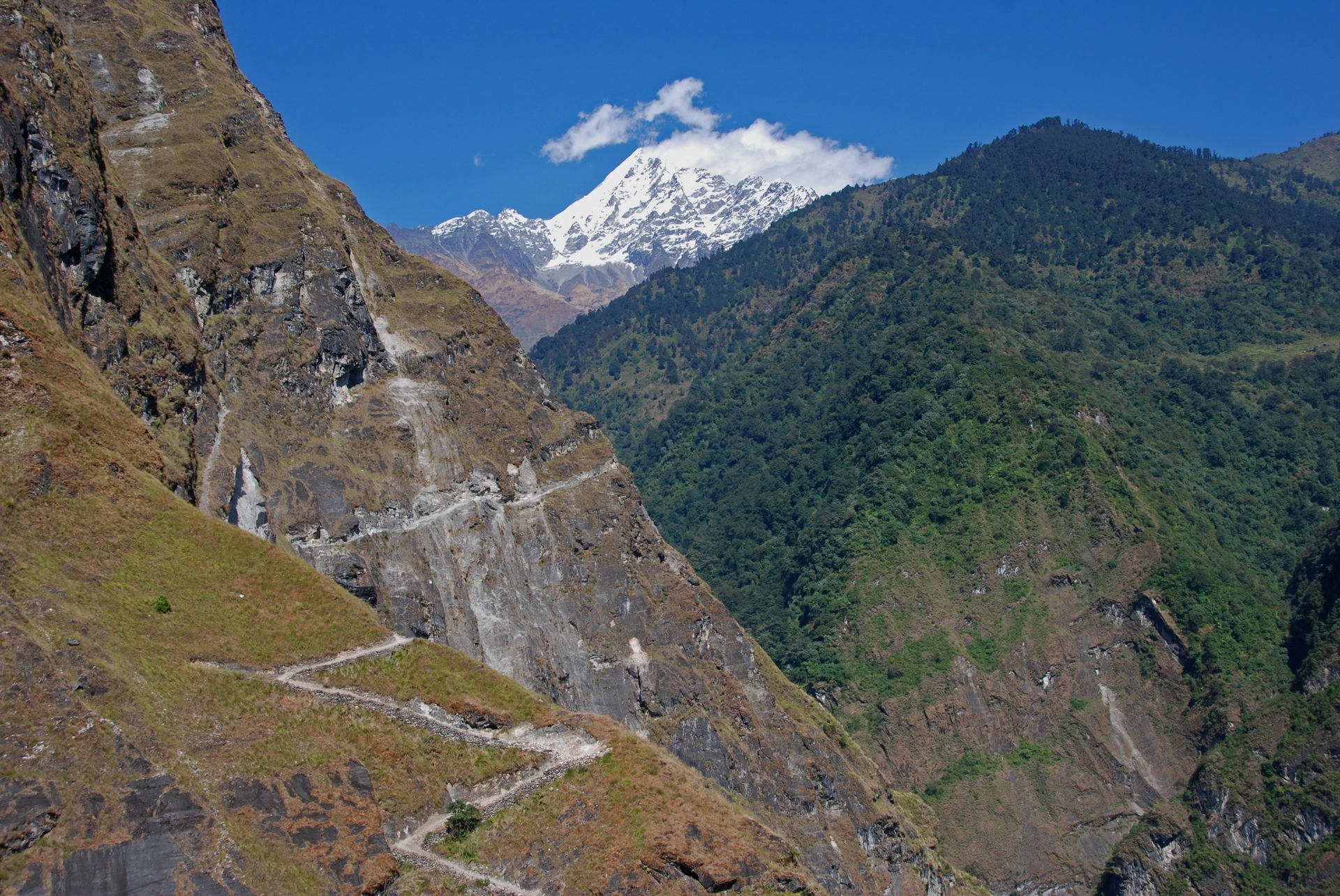Cestou do Baghary, Nepál