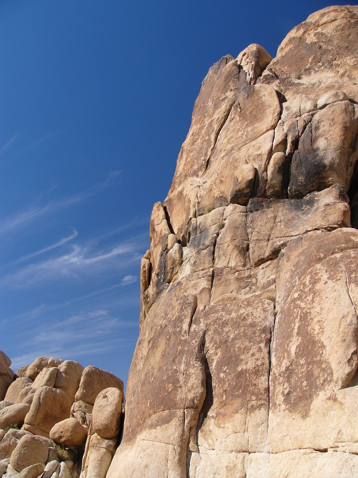 Neznámá fotogenická stěna v oblasti Indian Cove
