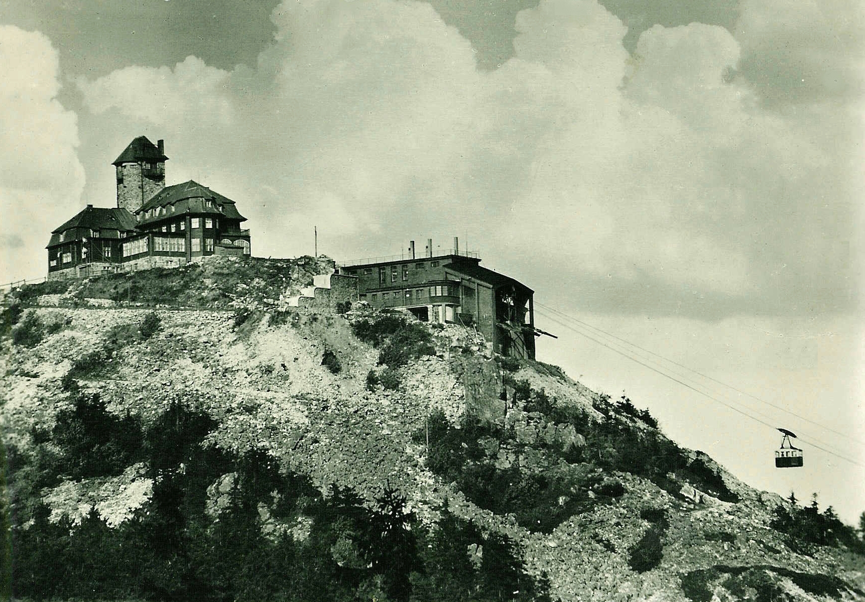 Ještěd historický Ještěd historický