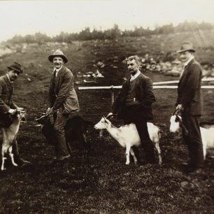 návštěvníci Erlebachovy boudy sbírka KMV