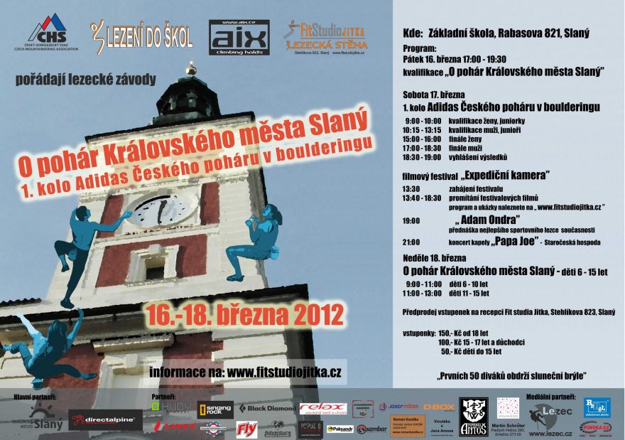 Český pohár bouldering Slaný