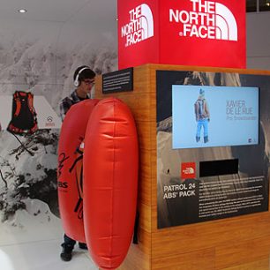 ABS lavinové vaky jsou nyní k dostání také s některými batohy The North Face – ISPO 2012 Mnichov