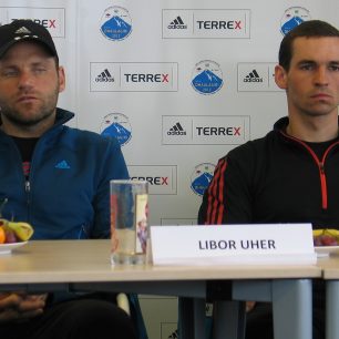 Libor Uher (vlevo) a Tomáš Petreček, Expedice Dhaulagiri 2012