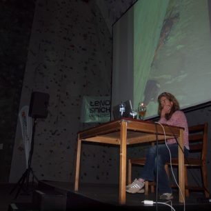 Přednáška Lynn Hill na Smíchoffě