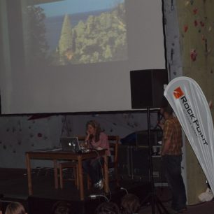 Přednáška Lynn Hill na Smíchoffě