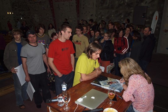 Přednáška Lynn Hill na Smíchoffě