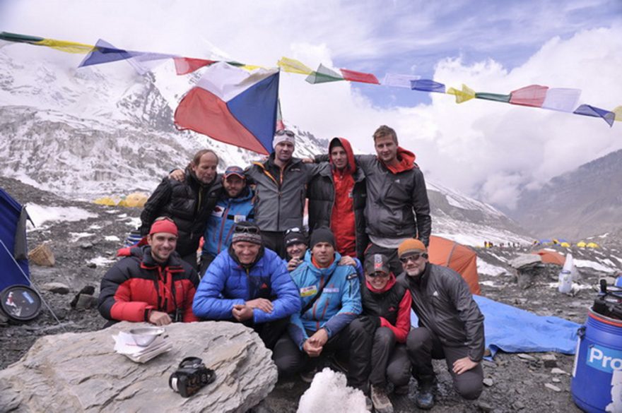 Společné foto s trekařskou skupinou